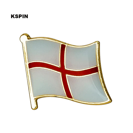 England metal flag lapel pins badge Brooch Pins for Clothes KS-0234
