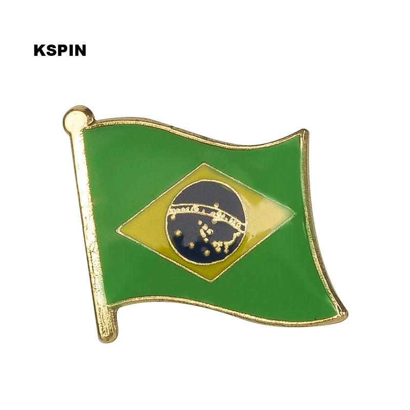England metal flag lapel pins badge Brooch Pins for Clothes KS-0234